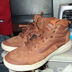 Vans Men's Tan High-Top Sneakers
